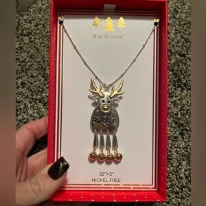 True to Form reindeer necklace